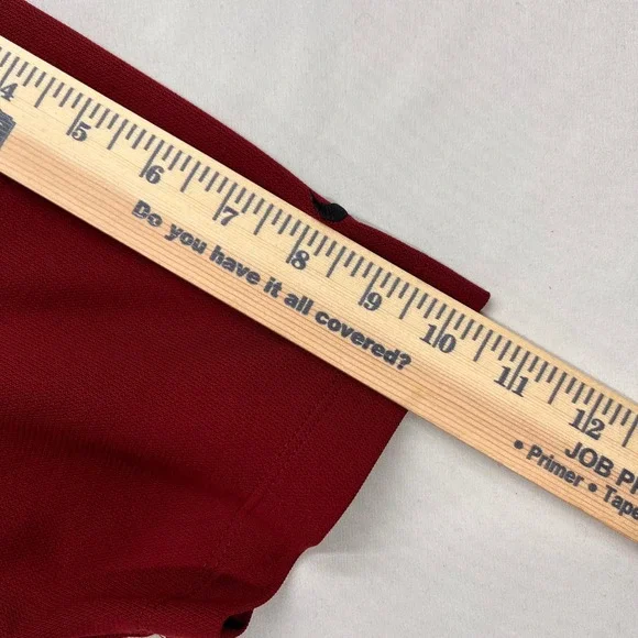 Wyoming Whiskey Nike Mens XL Dri-FIT Polo Shirt Red Golf Performance - Picture 7 of 8